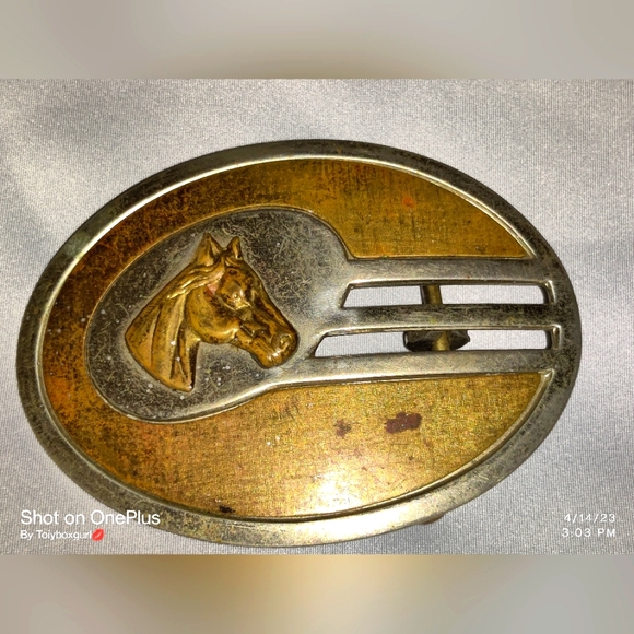 nickel silver Accessories Vintage Deco 7s Nickel Silver Belt Buckle Poshmark